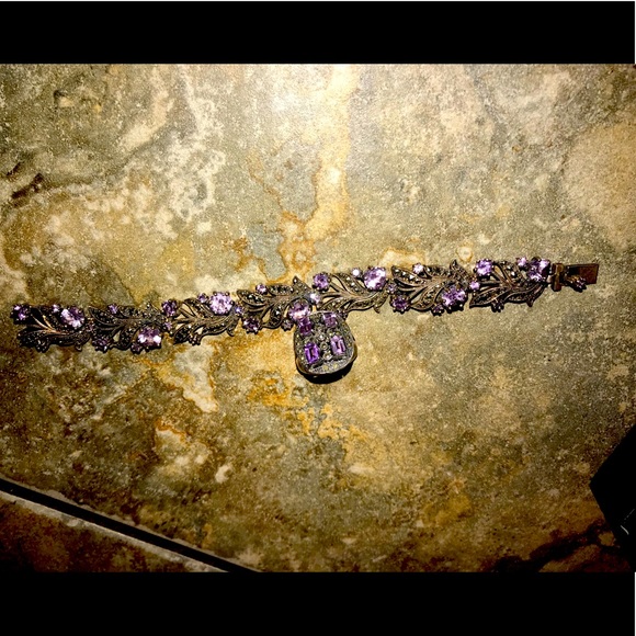 Jewelry - Vintage Sterling silver and amethyst